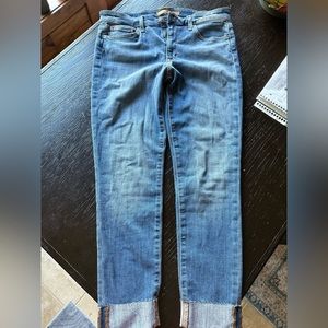 Joes Jeans Crop mid rise skinny- size 30